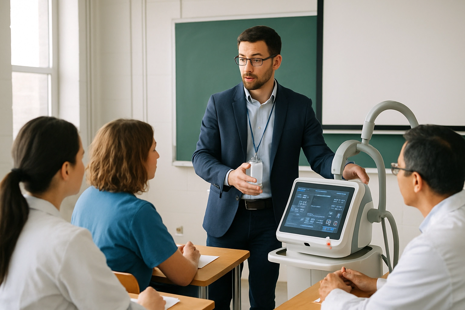 Clinical training session